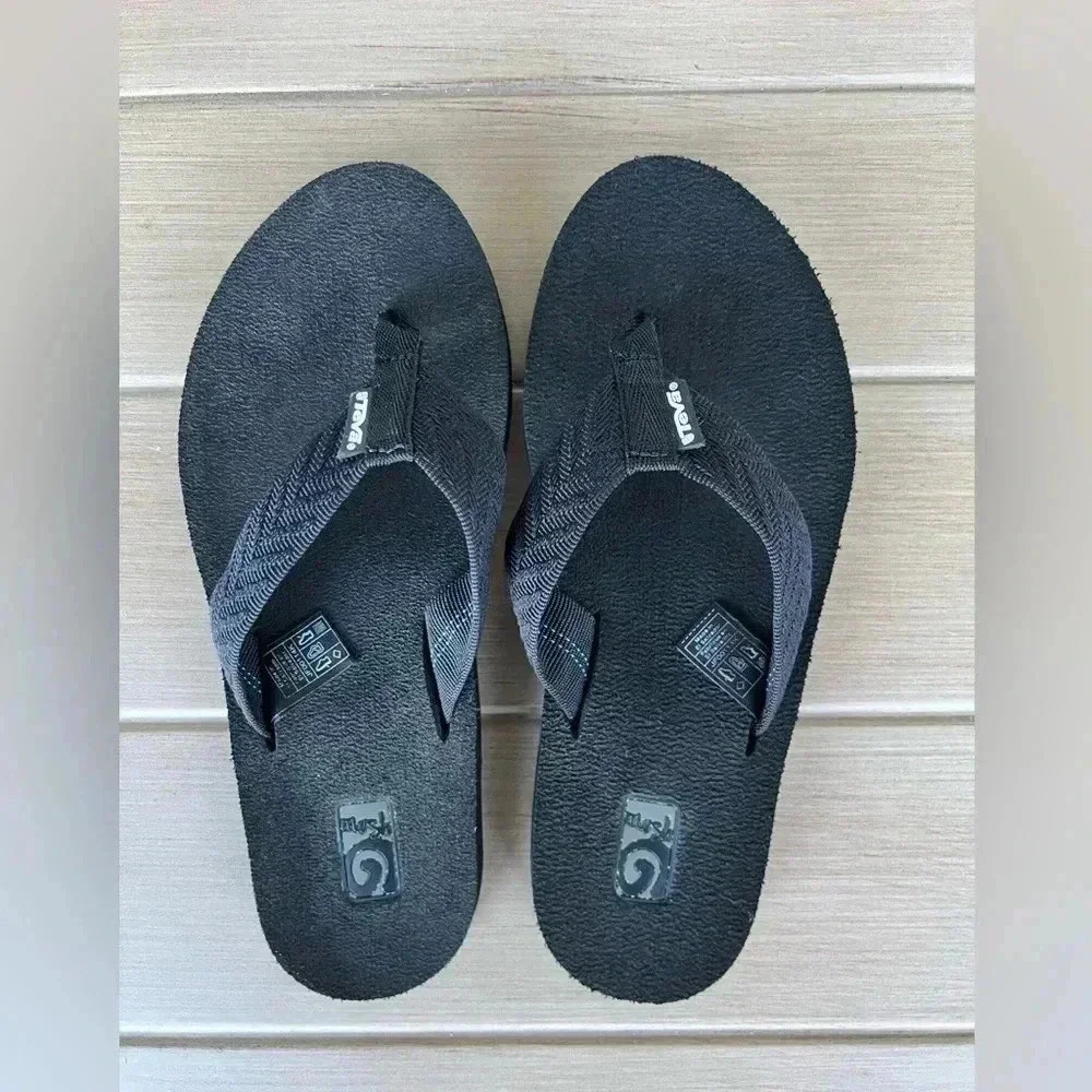 Teva Womens W Mush II Open Toe Casual Sz 6